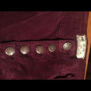 Free People Corduroy Pants In Mint Condition